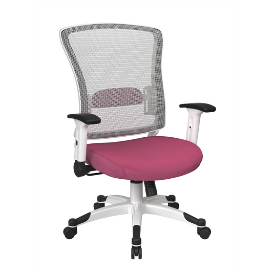 White Frame Managers Chair
