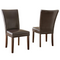 Hartford Parsons Chair, Brown - Set of 2